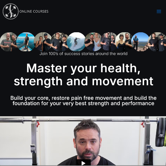 540LinkImagetoCourses - Brisbane Back Pain Program | McGill Certified Practitioner | Online Coaching