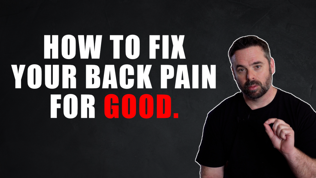 FixBackPainForGood - Brisbane Back Pain Program | McGill Certified Practitioner | Online Coaching